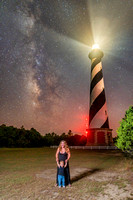 Cape Hatteras Lighthouse Milky Way Portraits 2022