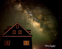 Milky Way Over the Old Coast Guard Station