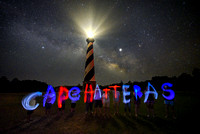5-28-19 Cape Hatteras Lighthouse Milky Way Portratis