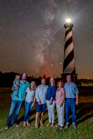 10-17-19 Cape Hatteras Lighthouse Milky Way Portraits