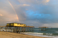 11-4-17 Rainbow Frisco Pier Sunset