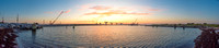 9-13-17 Sunset Over the Bonner Bridge